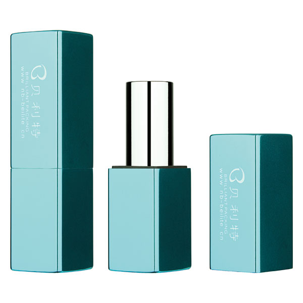 square blue green lipstick tubes BL7231