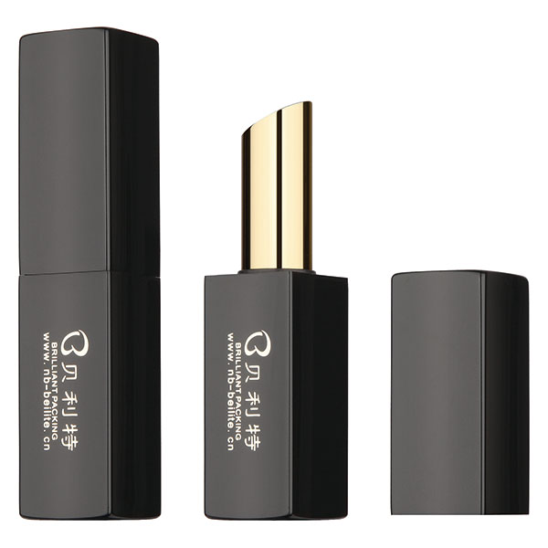 logo black square lipstick tube BL7253